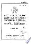 Annuario italiano agricoltura-industrie-commerci-arti e professioni d'Italia e colonie ecc