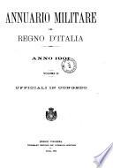 Annuario militare del regno d'Italia