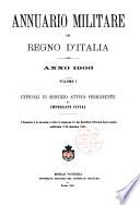 Annuario militare del regno d'Italia