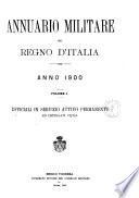 Annuario militare del regno d'Italia