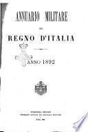 Annuario militare del Regno d'Italia