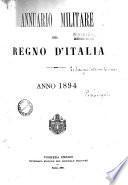 Annuario militare del regno d'Italia