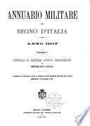Annuario militare del regno d'Italia