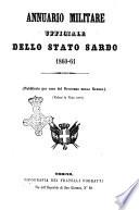 Annuario militare ufficiale dello Stato Sardo