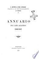 Annuario per l'anno accademico ...