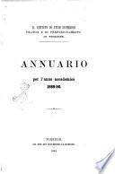Annuario per l'anno accademico ...