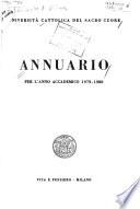 Annuario per l'anno accademico
