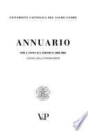 Annuario per l'anno accademico