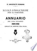 Annuario per l'anno scolastico ...