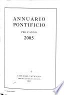 Annuario pontificio