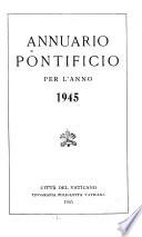Annuario pontificio
