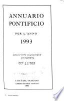 Annuario pontificio