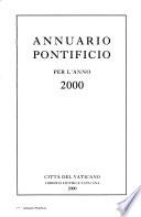 Annuario pontificio