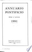 Annuario pontificio