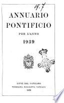 Annuario pontificio per l'anno ... pubblicazione ufficiale