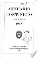 Annuario pontificio per l'anno ... pubblicazione ufficiale