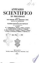 Annuario scientifico e industriale direttore Augusto Righi