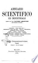 Annuario scientifico e industriale direttore Augusto Righi