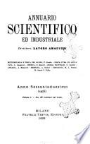 Annuario scientifico e industriale direttore Augusto Righi