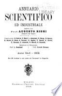 Annuario scientifico ed industriale ...