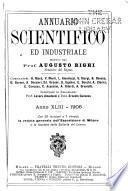 Annuario scientifico ed industriale ...