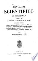 Annuario scientifico ed industriale