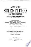 Annuario scientifico ed industriale
