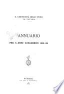 Annuario scolastico
