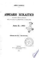 Annuario scolastico piccola enciclopedia della scuola elementare e popolare