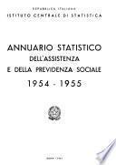 Annuario statistico dell'assistenza e della previdenza sociale