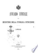Annuario ufficiale del Ministero dell'istruzione pubblica