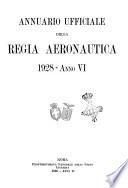 Annuario ufficiale della Regia Aeronautica