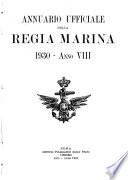 Annuario ufficiale della Regia Marina