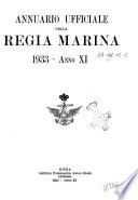 Annuario ufficiale della Regia Marina