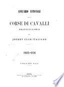 Annuario ufficiale delle corse di cavalli