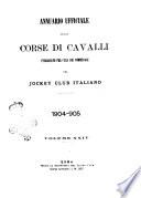 Annuario ufficiale delle corse di cavalli