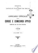Annuario ufficiale delle corse e concorsi ippici