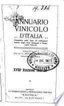 Annuario vinicolo d'Italia