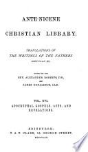Ante-Nicene Christian Library