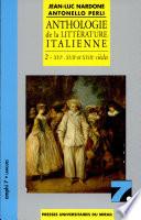 Anthologie de la littérature italienne