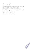 Anthropology and processes of civilization