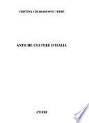 Antiche culture d'Italia