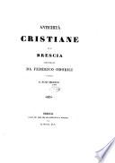 Antichita cristiane di Brescia