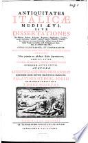 Antiquitates italicae medii aevi