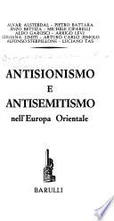 Antisionismo e antisemitismo nell'Europa Orientale