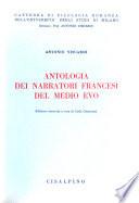 Antologia dei narratori francesi del Medio Evo