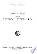 Antologia della critica letteraria