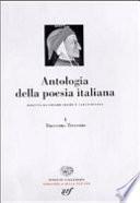 Antologia della poesia italiana: Duecento-Trecento