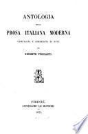 Antologia della prosa italiana moderna