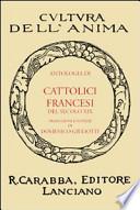Antologia di cattolici francesi del secolo XIX
